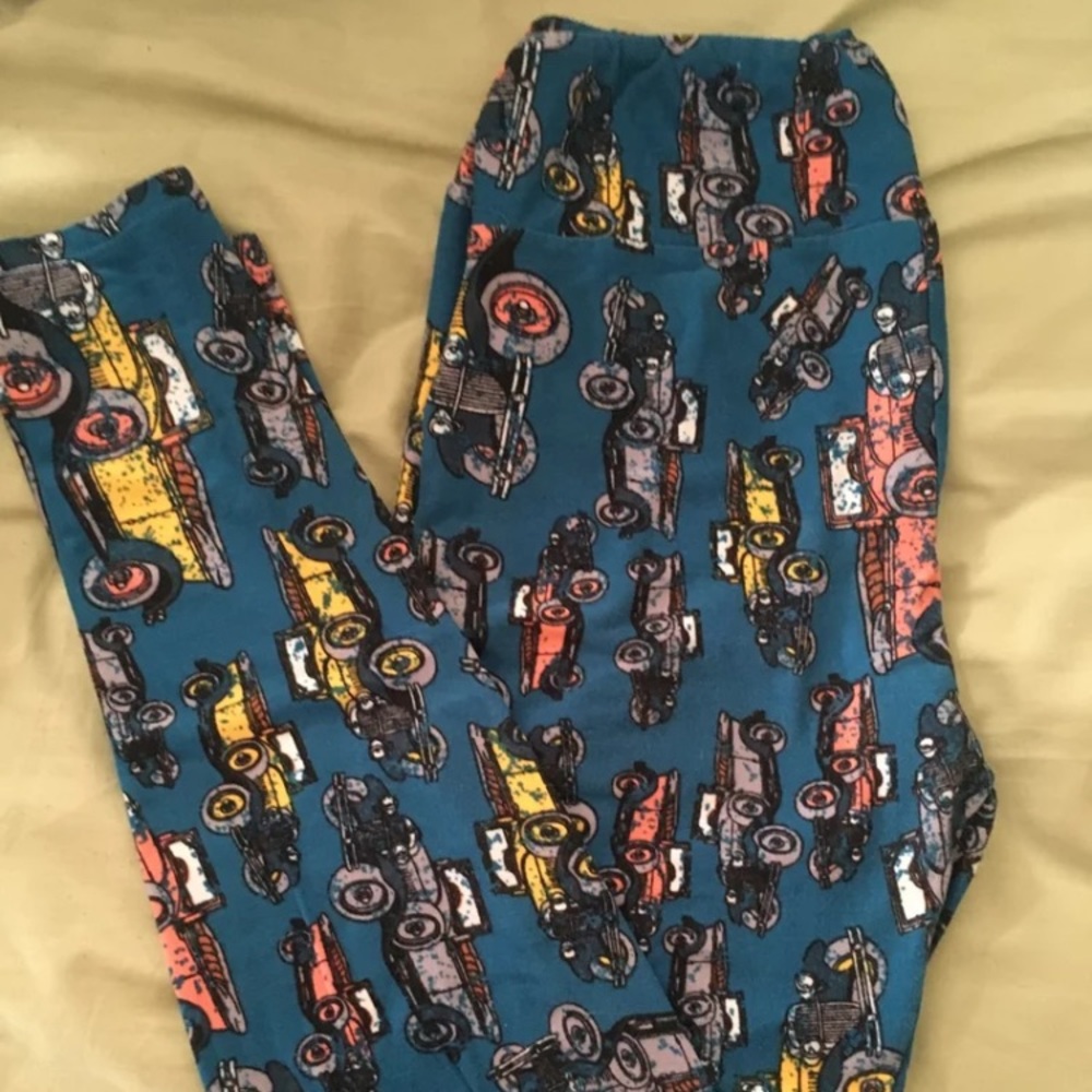 Lularoe os antique cars leggings